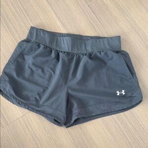 Under Armour Women's Dark Gray Athletic Shorts